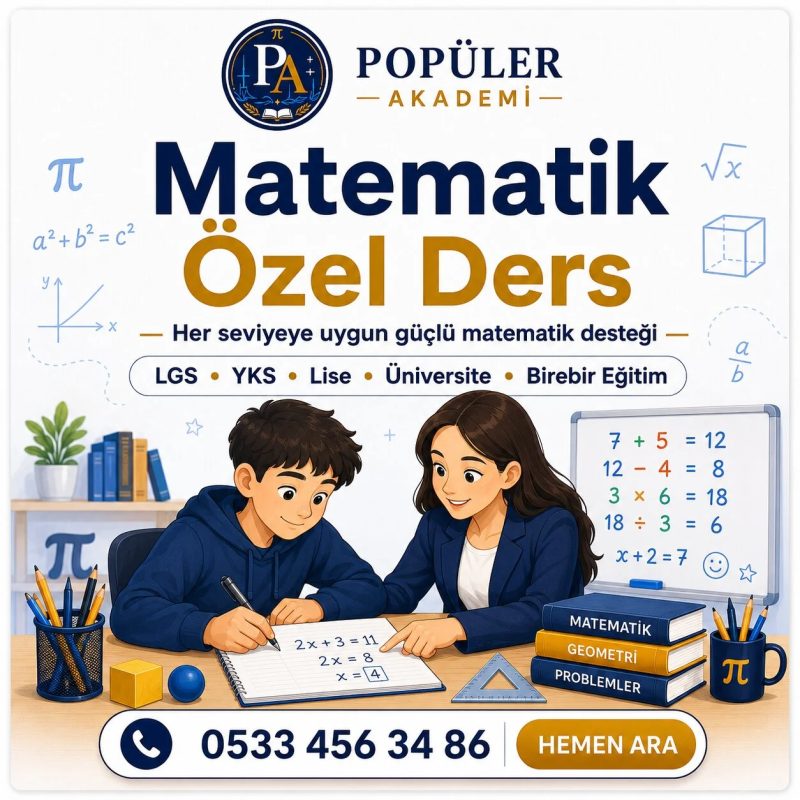 Lise Matematik Özel Ders